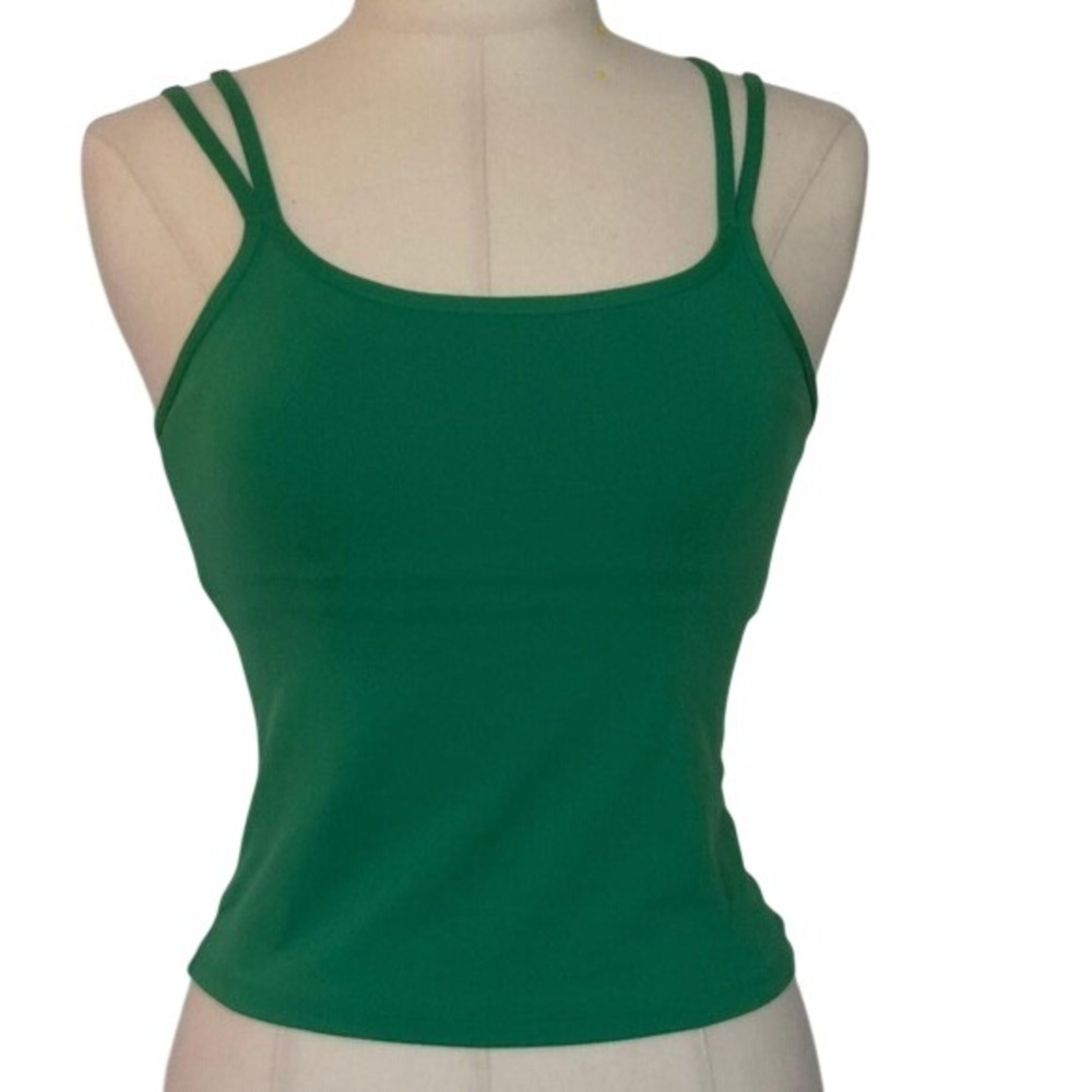 Under Armour Camisole Womens Small Green Excellent Double Strap Y-Back Tank